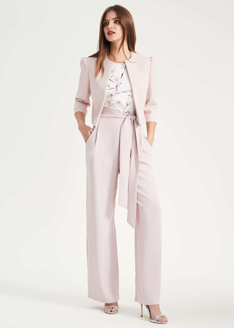 Comma jumpsuit rose discount