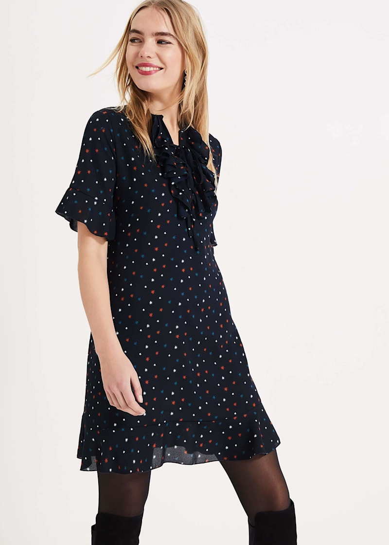 Sarah Star Frill Dress