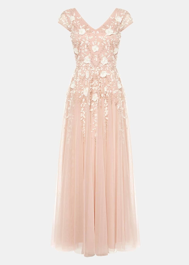 Henriette Flower Maxi Dress