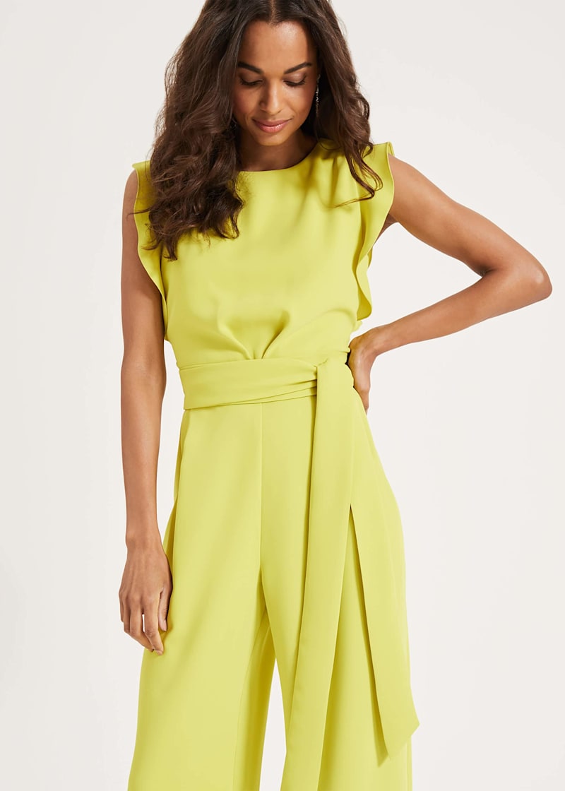 Phase eight yellow jumpsuit on sale