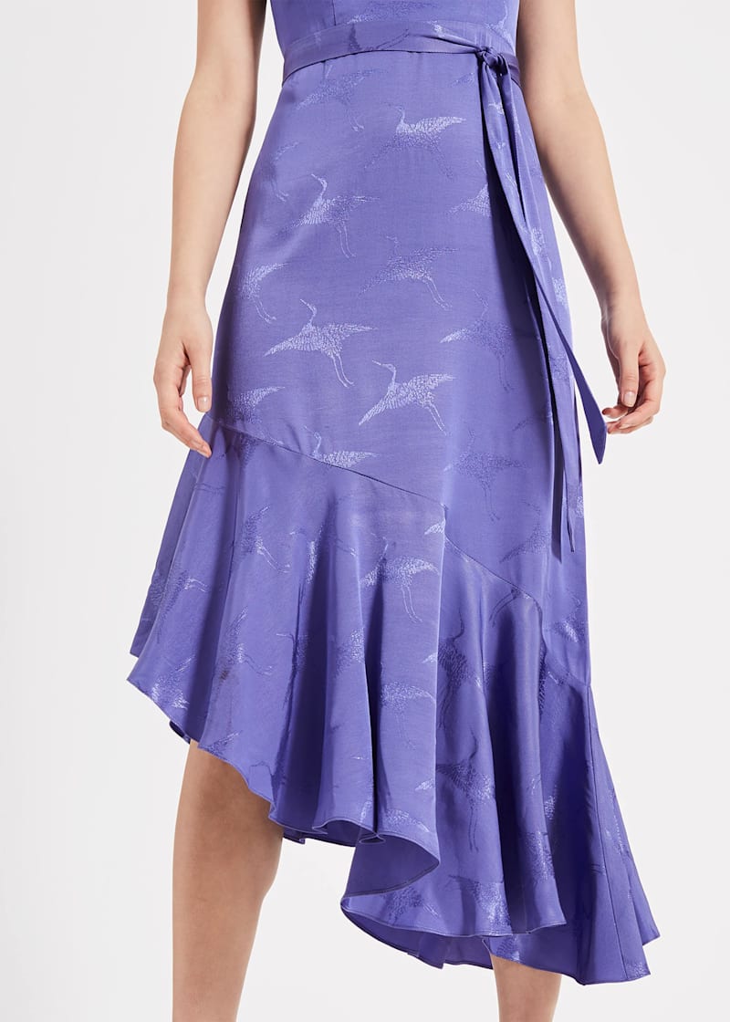 Bcbg isabella asymmetrical wrap hot sale dress