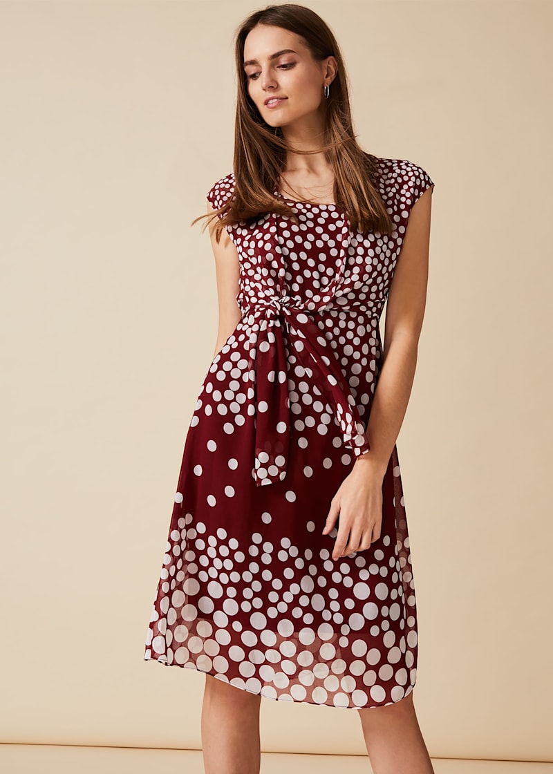 Phase eight spot dress on sale