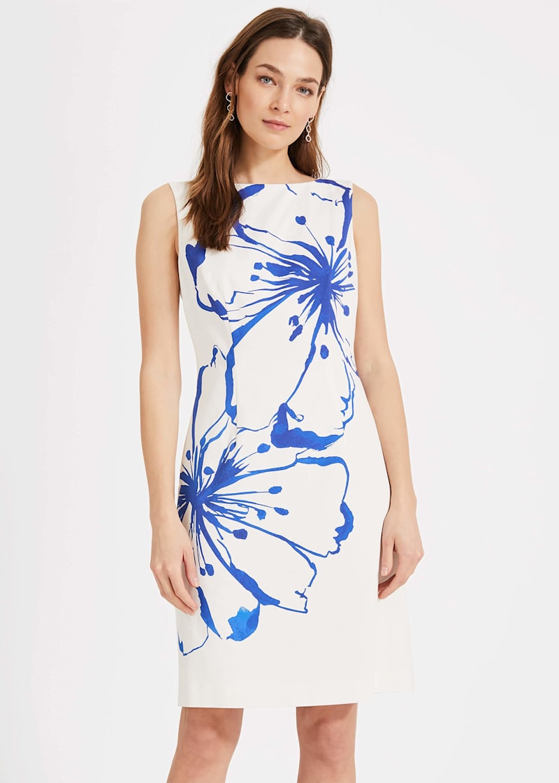 Phase eight white floral dress top