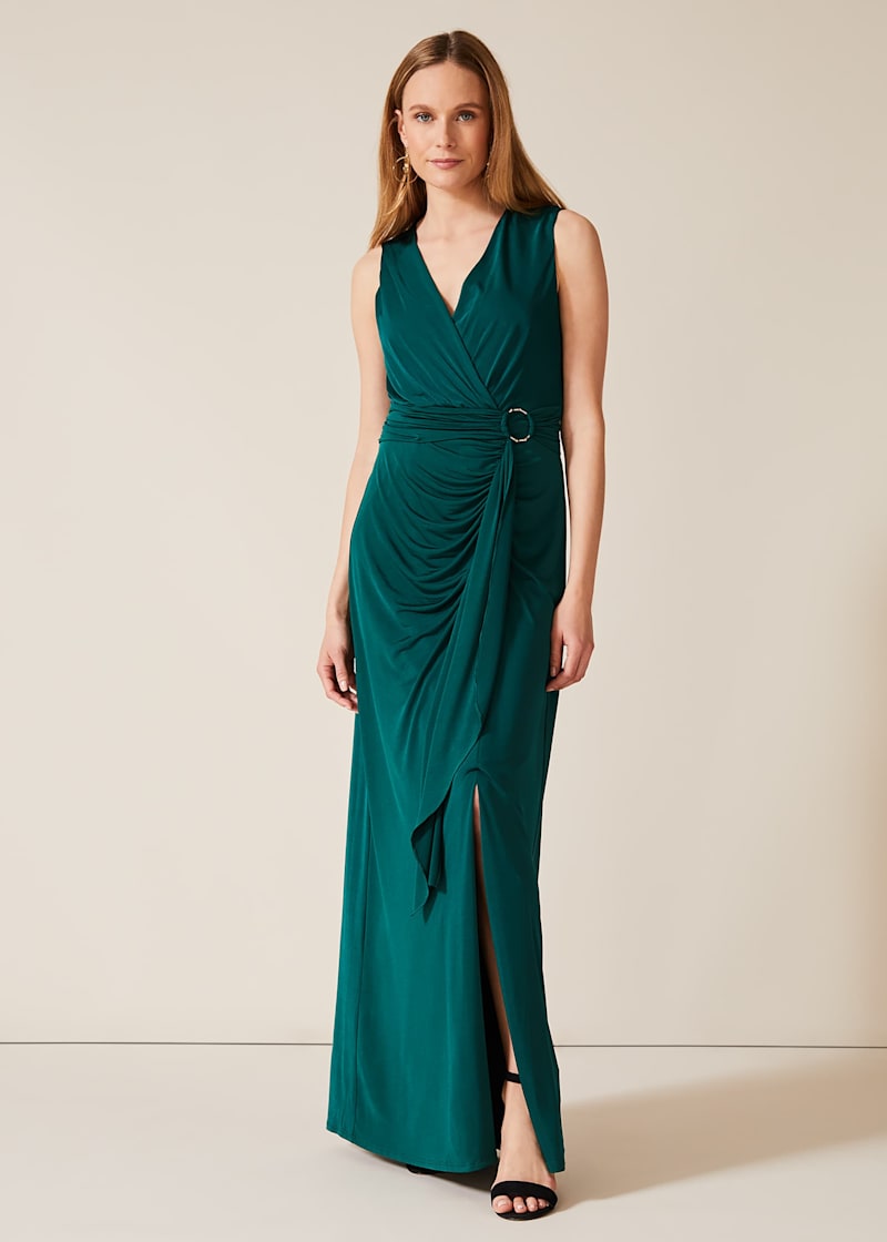 Drape maxi dress clearance