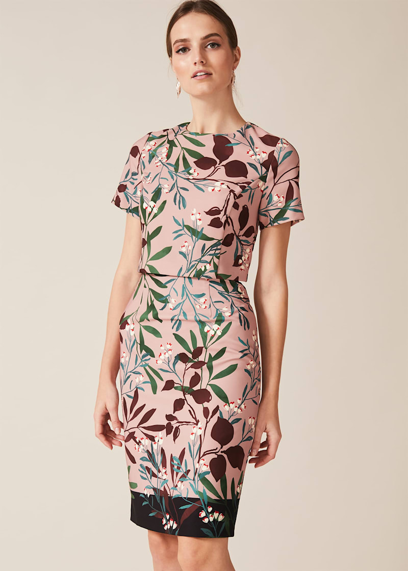 Phase eight danni printed floral dress deals