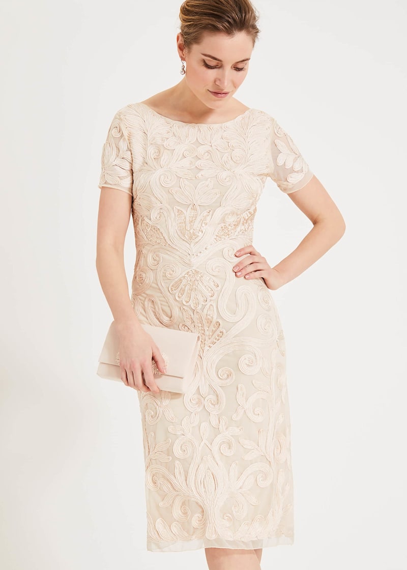 Rosalie Tapework Lace Dress | Phase Eight UK