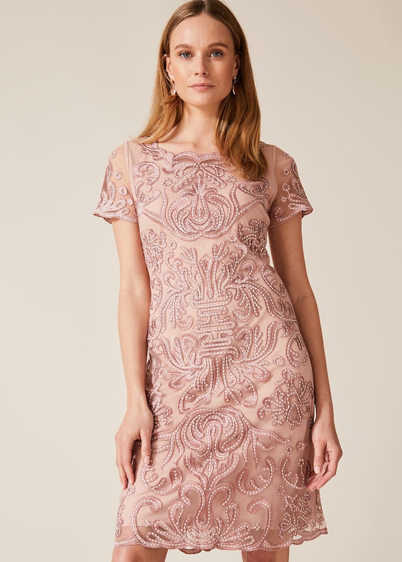Talia Embroidered Dress