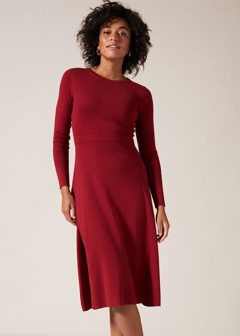 Mel Midi Fit & Flare Dress | Phase Eight UK