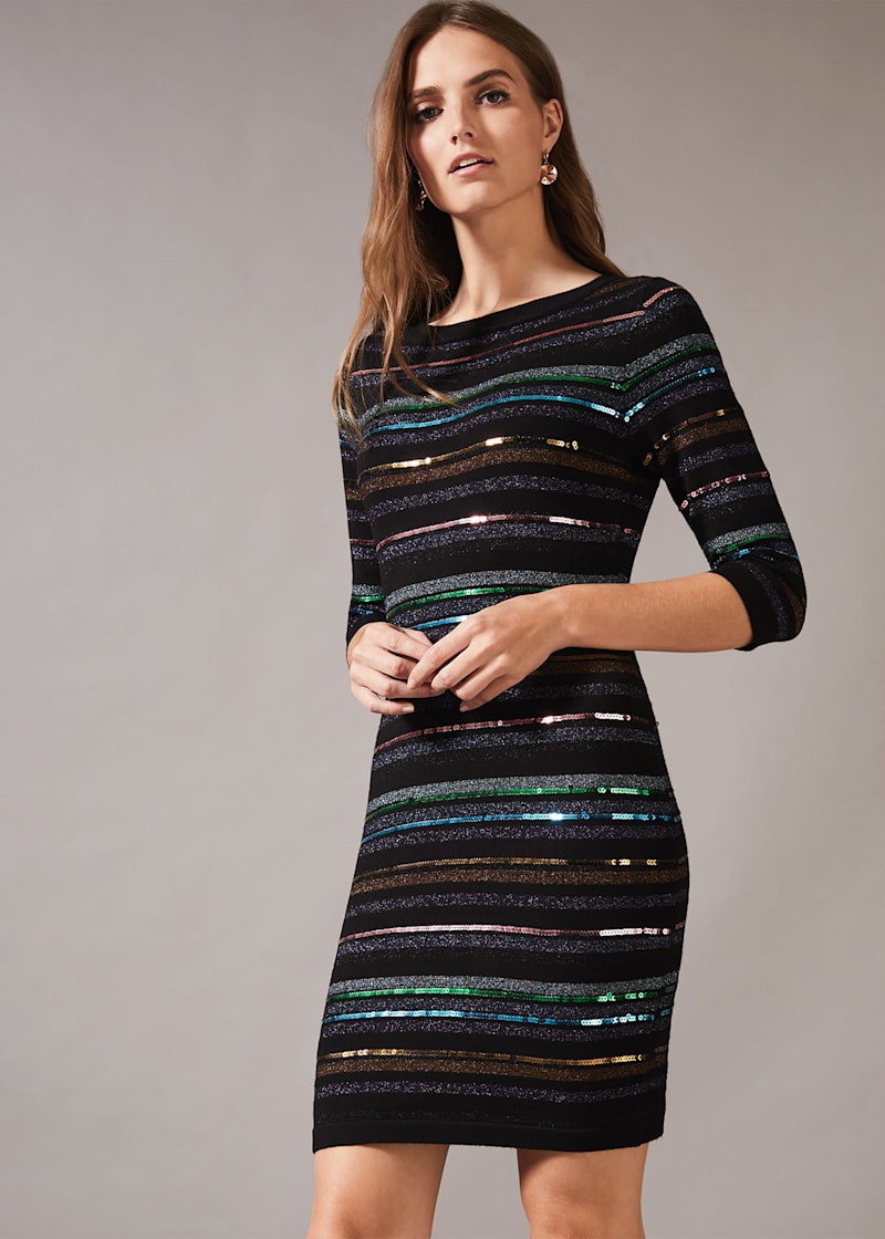 Phase eight glitter dress sales