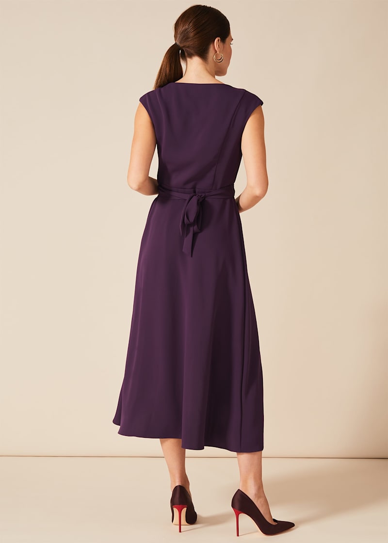 Phase eight store rushelle dress plum