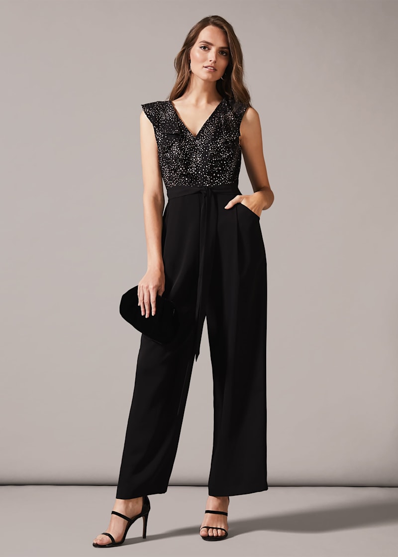 Star print jumpsuit 2025