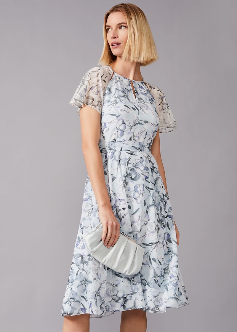 Marlene Floral Fit And Flare Dress