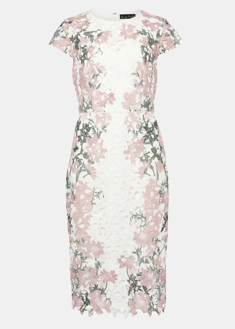 Kyra Lace Fitted Dress