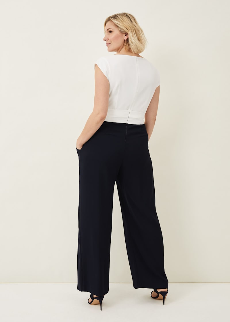 Janey Knot Detail Jumpsuit