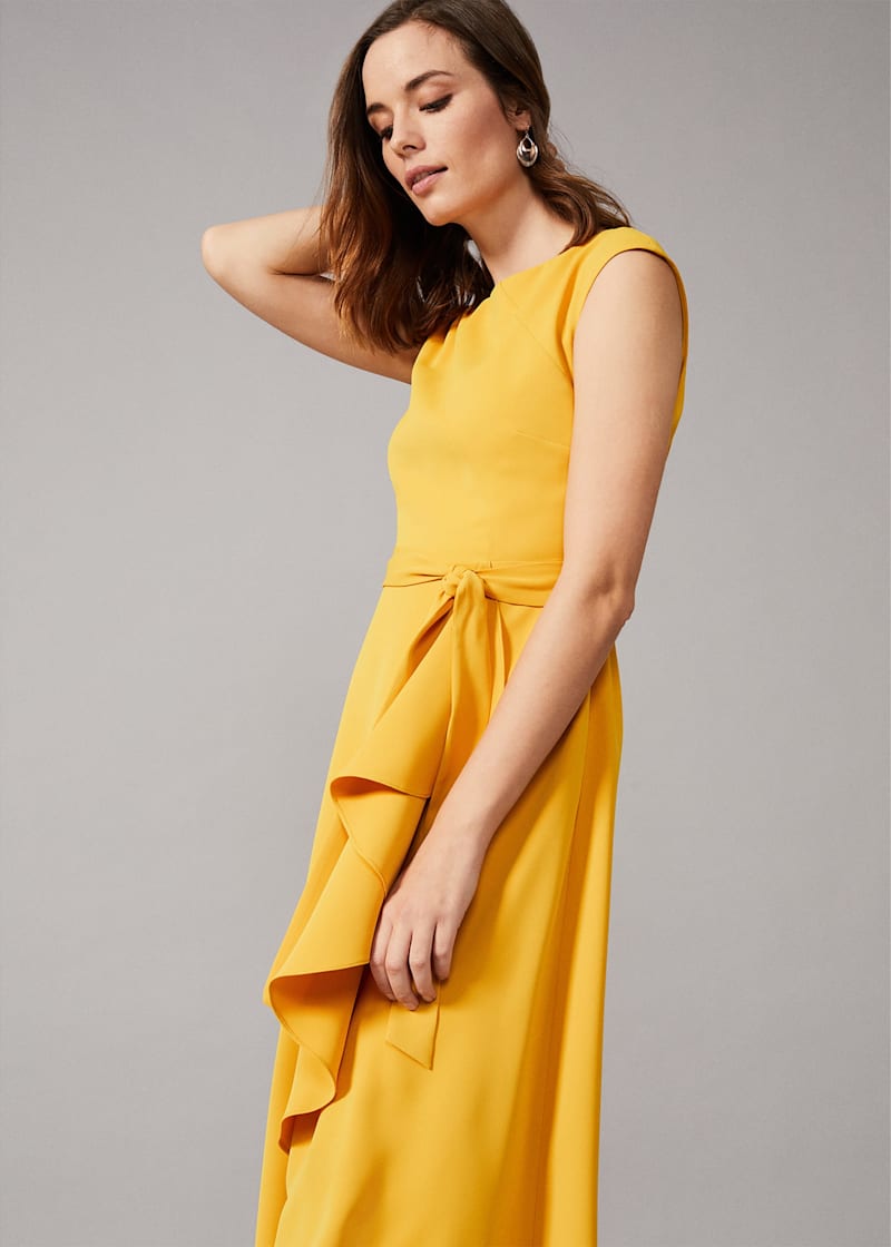 Rushelle Frill Midi Dress