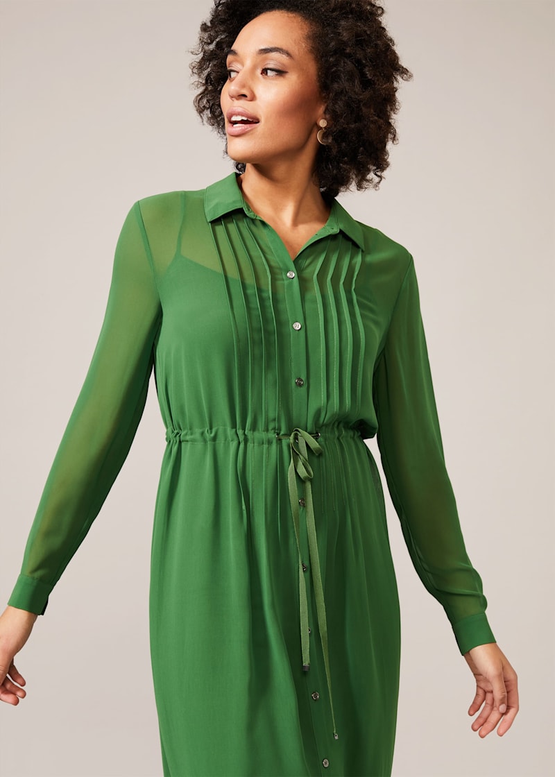 Warehouse chiffon shirt dress deals
