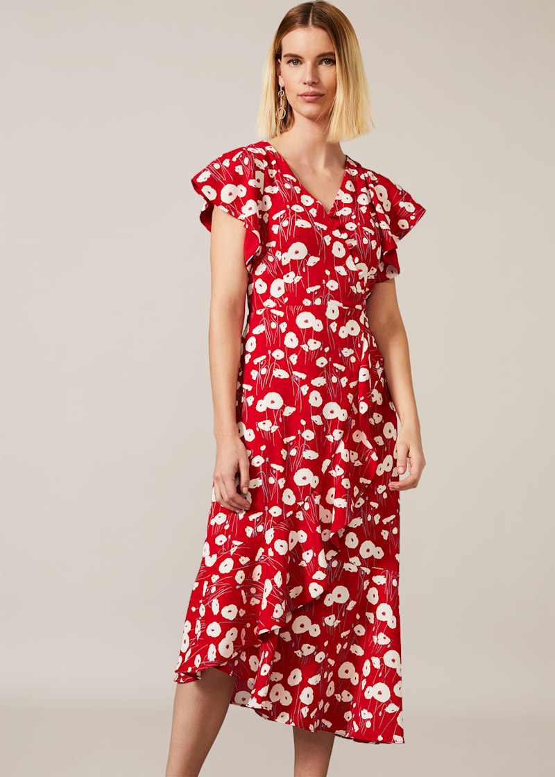 Phase eight veronica ditsy dress store