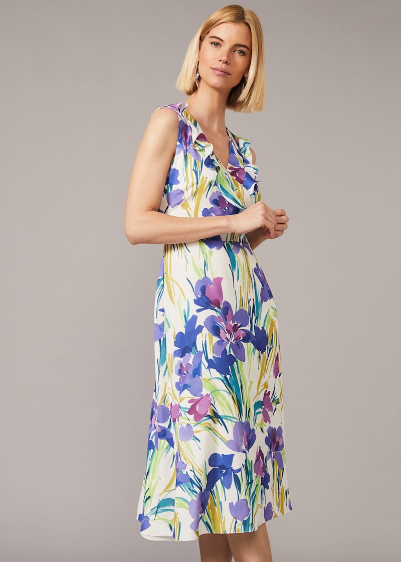 Mylen Floral Frill Dress