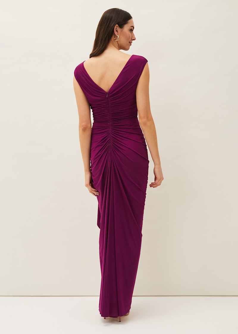 Phase eight donna on sale maxi dress oxblood
