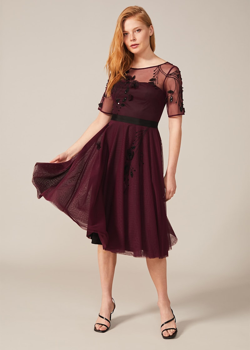Phase eight new arrivals felice embroidered dress