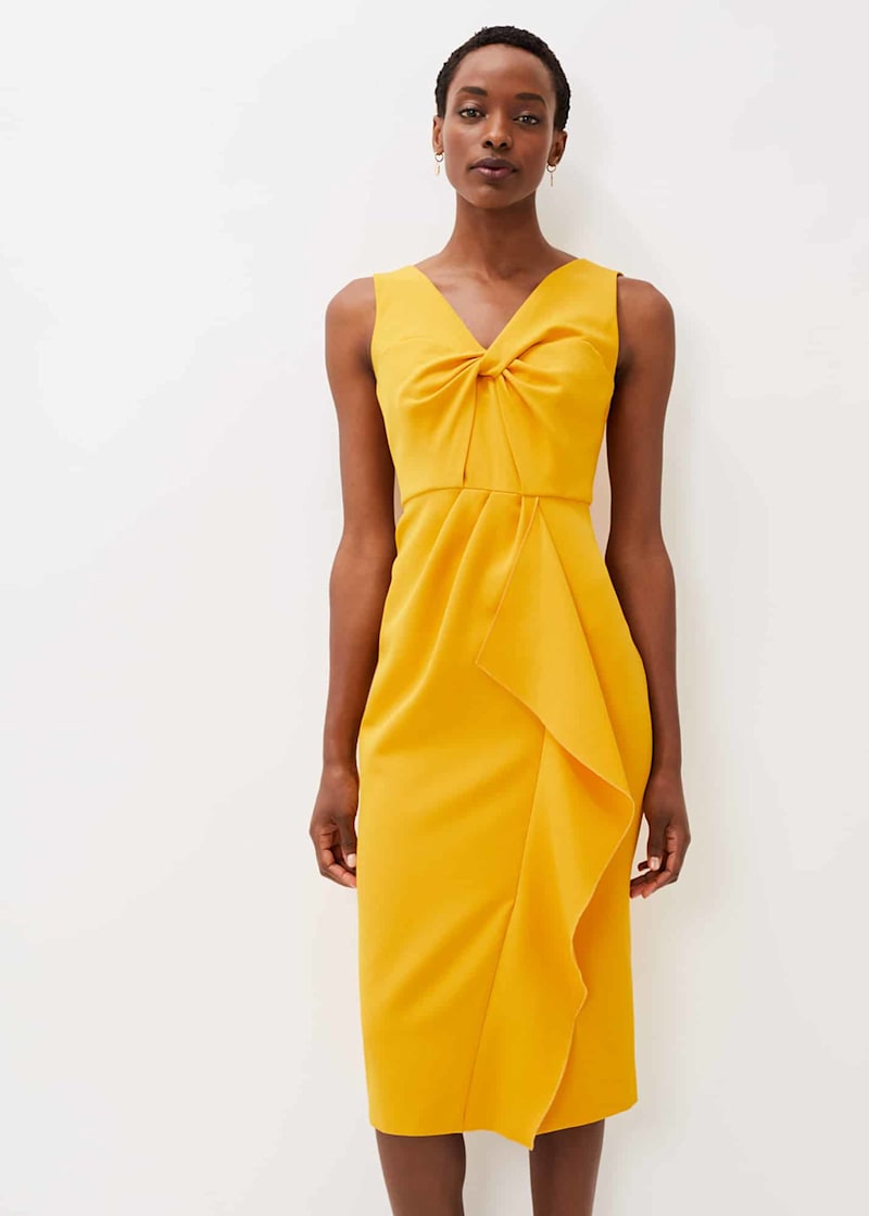 Rossa frill cocktail dress outlet
