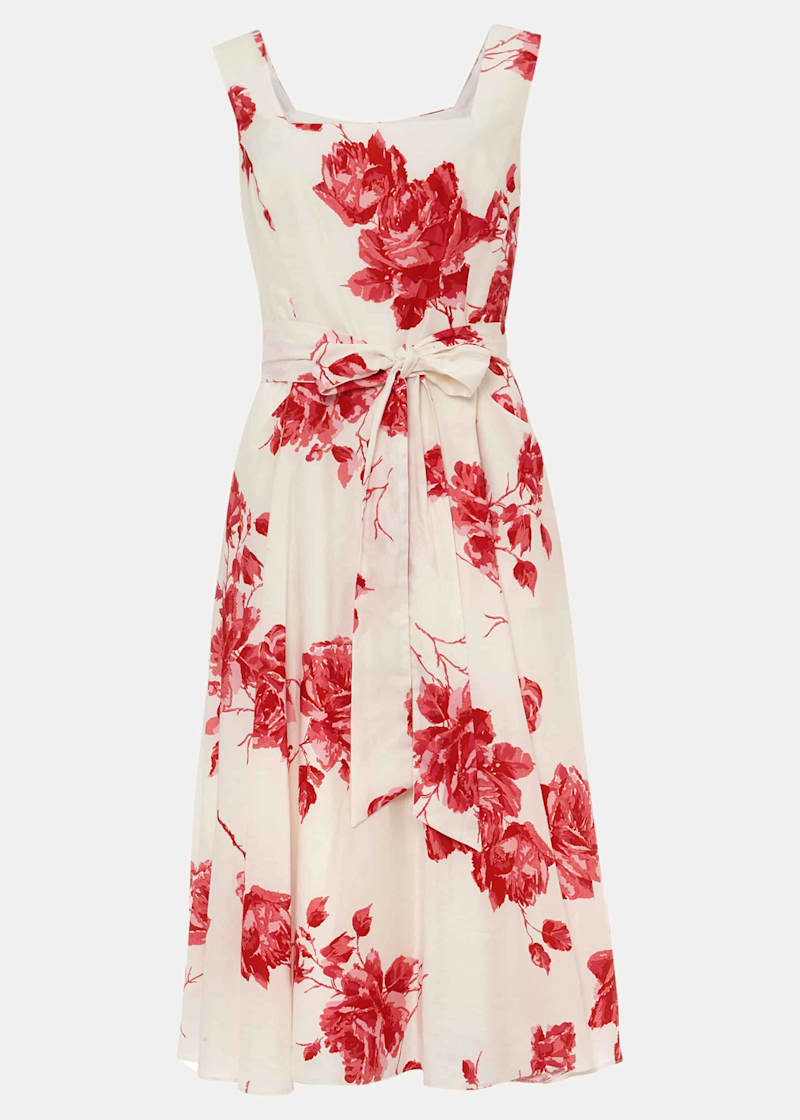 Elfrida Rose Heritage Print Dress