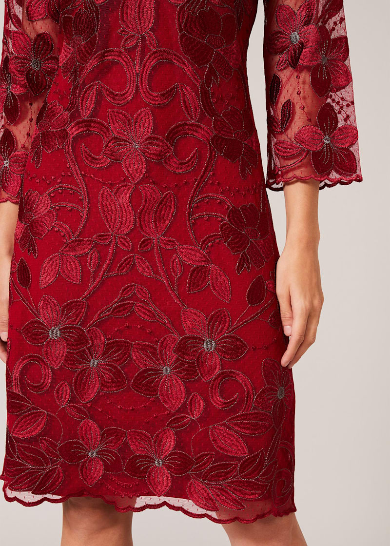 Phase eight claret dress deals