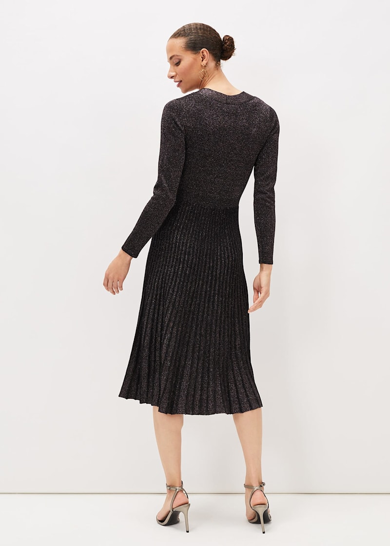 Jessamine Shimmer Knit Dress