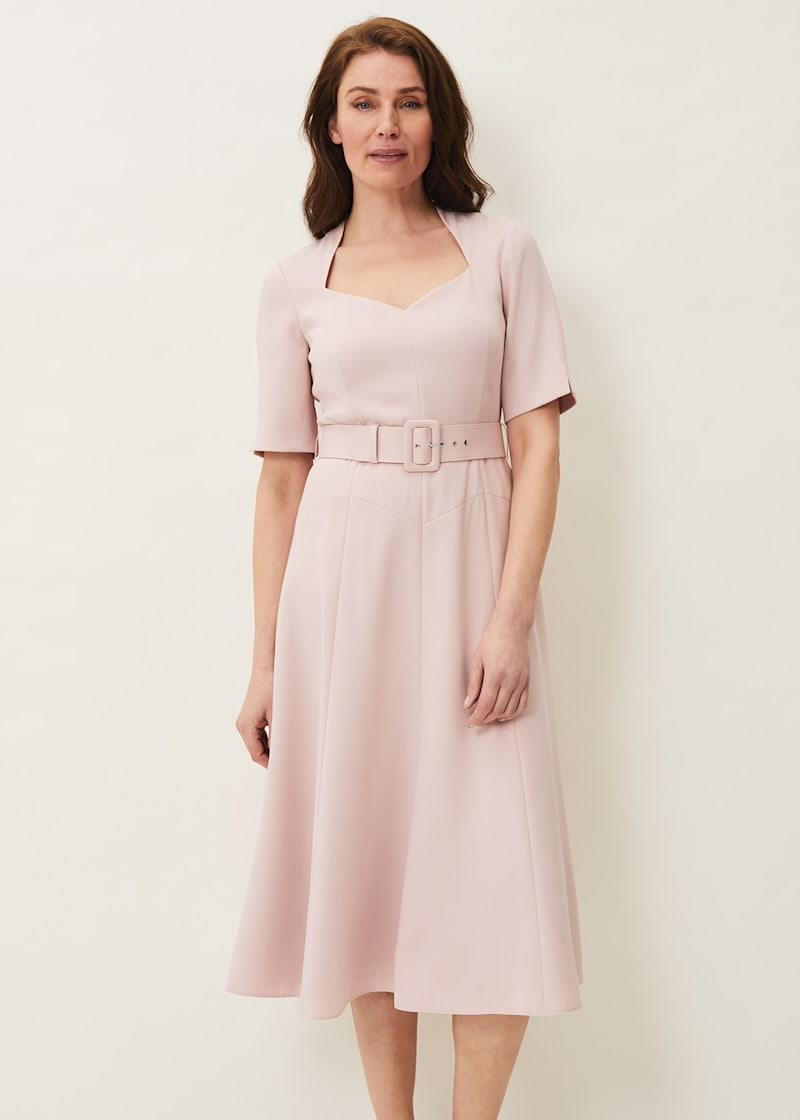 Phase eight rosetta ruched dress store