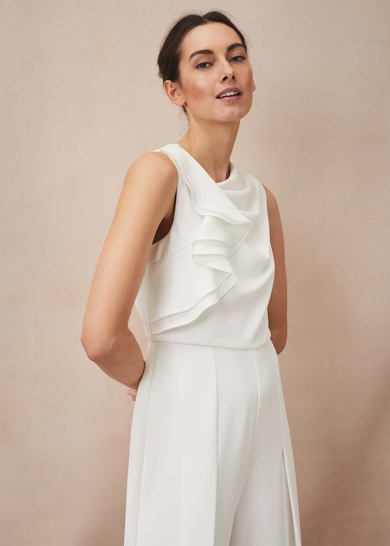 Maeve frill 2025 jumpsuit