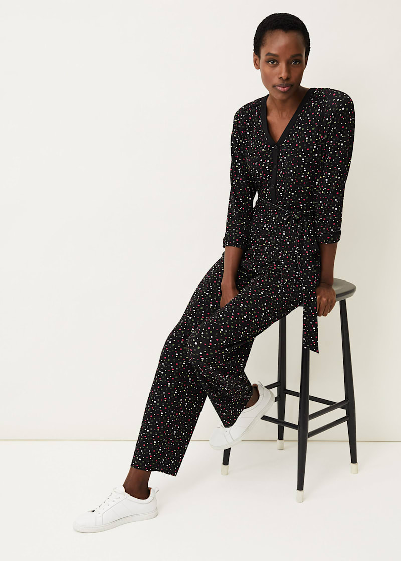 Mint velvet star print jumpsuit outlet
