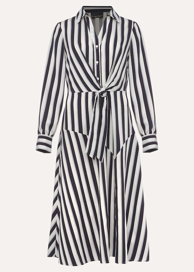 Phase eight storm stripe dress clearance