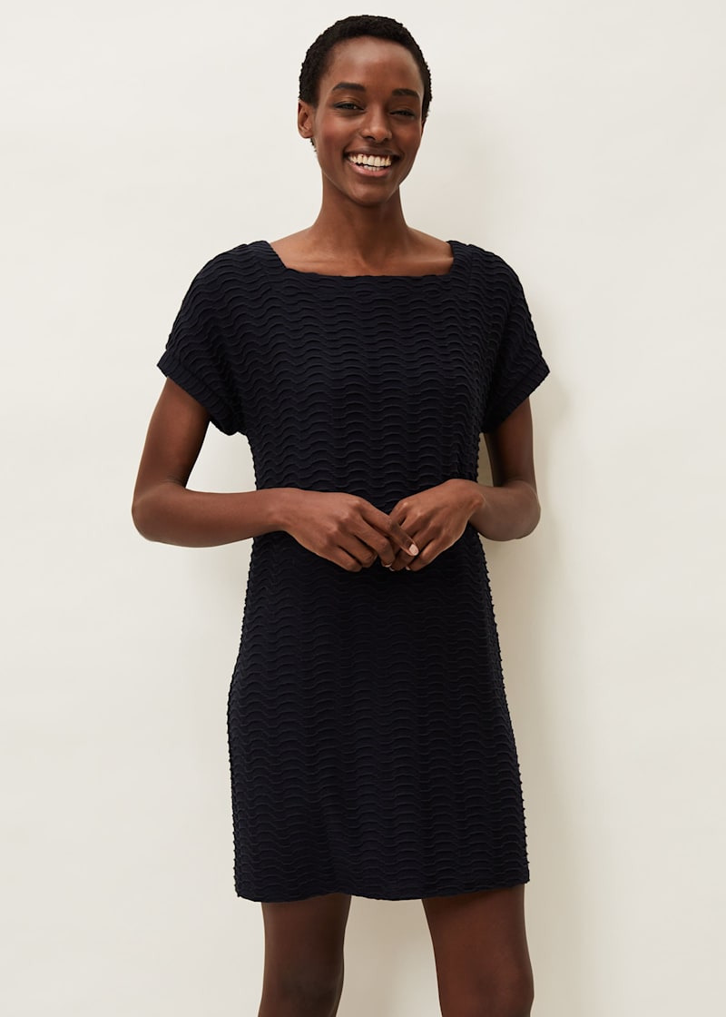 Starla Textured Tunic Dress