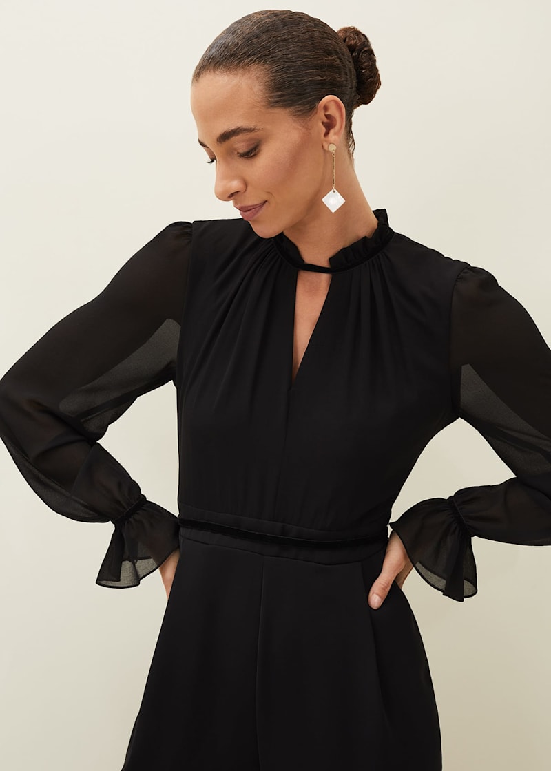Phase eight velvet jumpsuit cheap