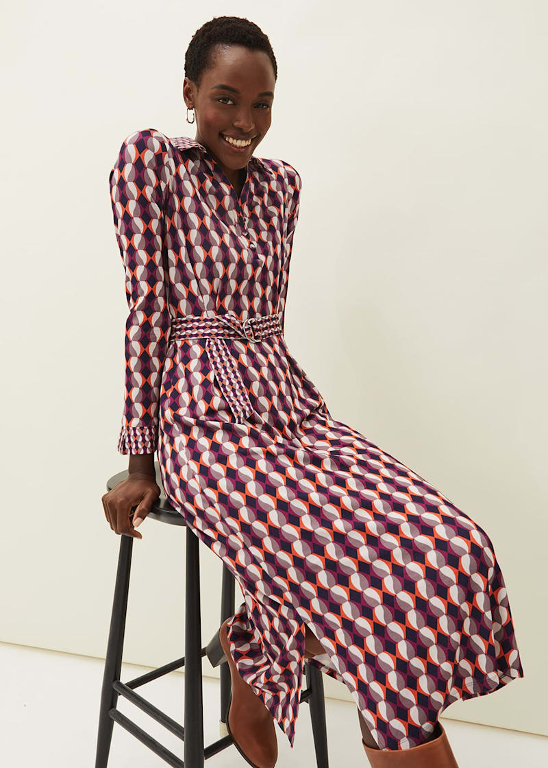 Next geo print dress hotsell