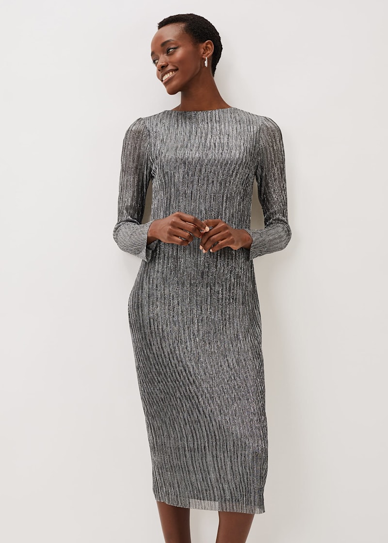 Silver dress next online