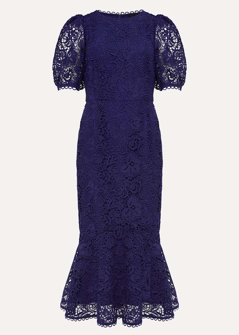Shoshanna guipure new arrivals lace dress