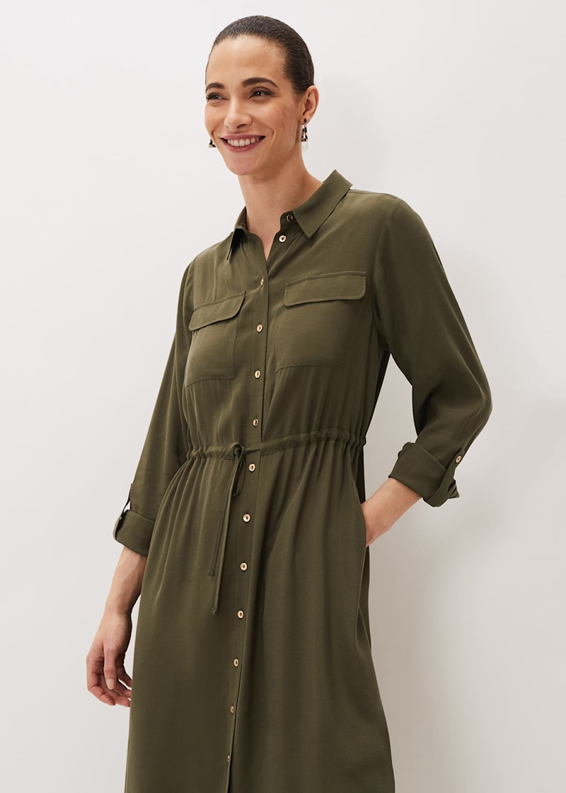 F&f khaki dress hotsell