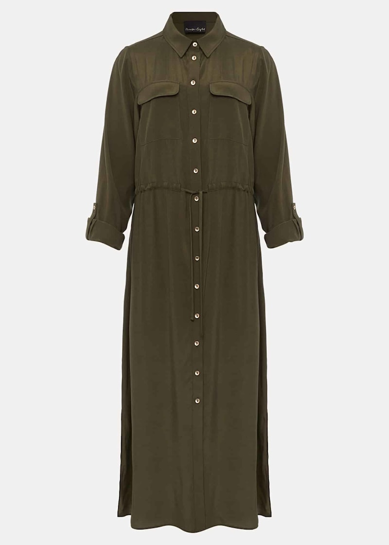 Phase eight khaki dress hotsell