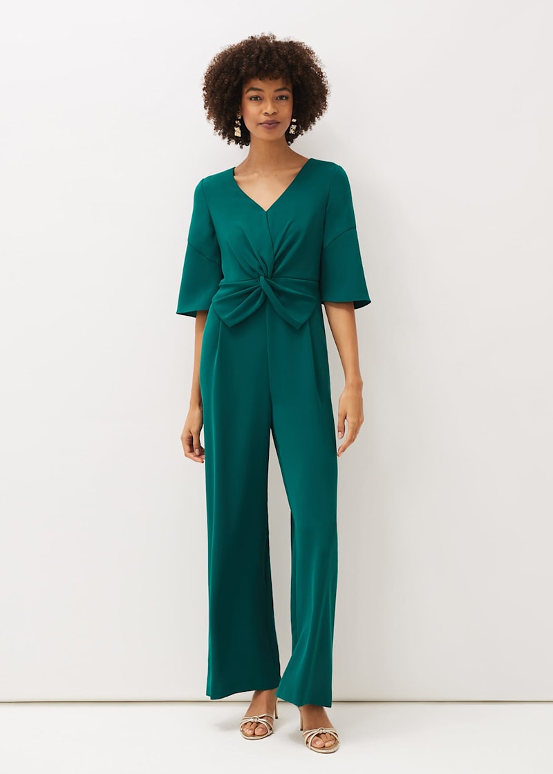 Layla Bow Jumpsuit | Phase Eight UK