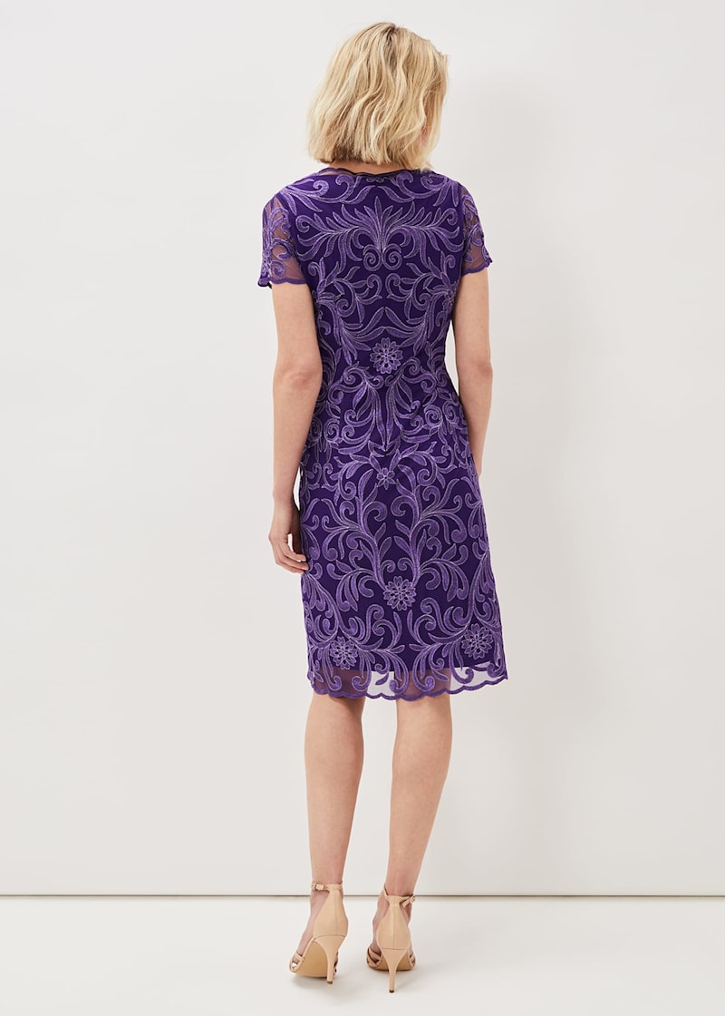 Phase eight cheap grape dress