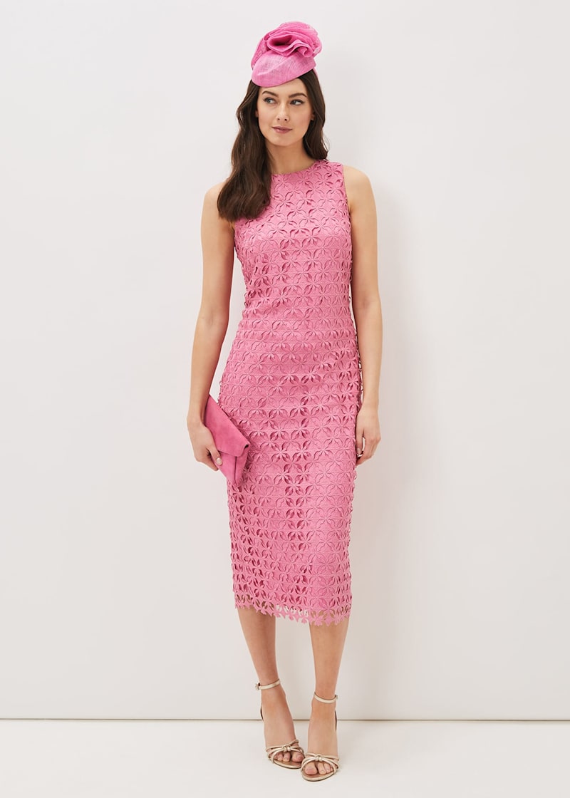Novah Lace Midi Dress