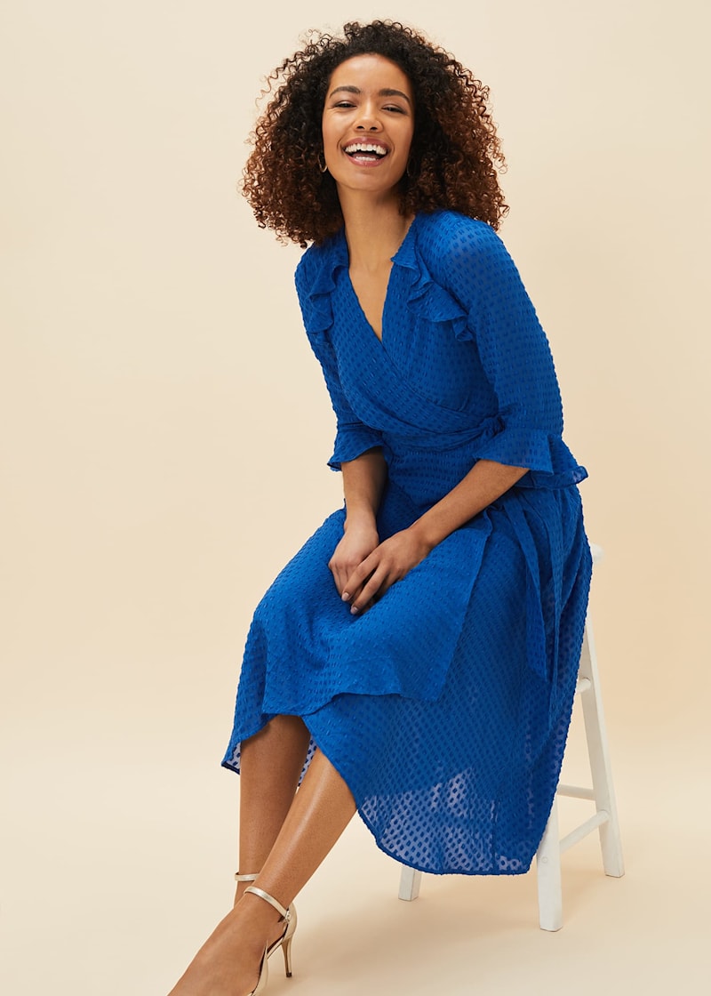 Wrap dress hobbs cheap