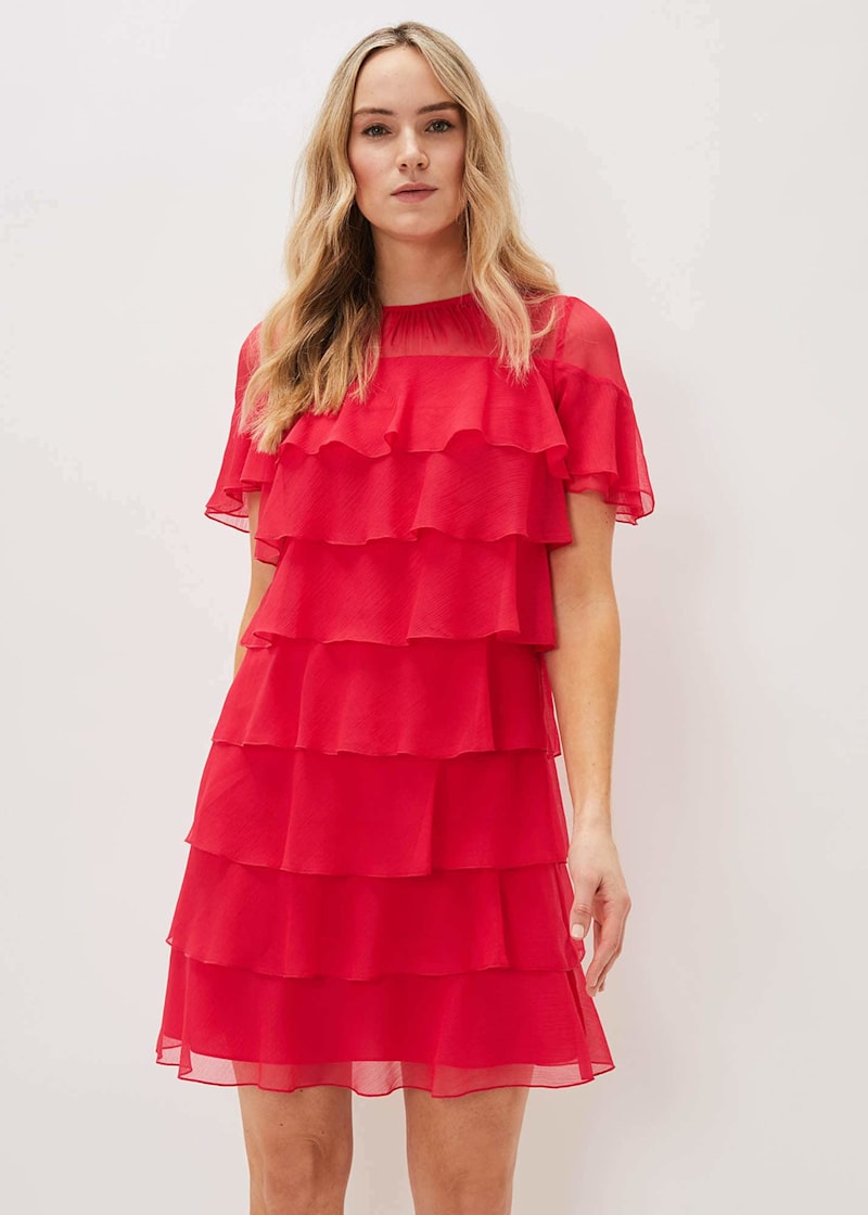 Nika Tiered Shift Dress