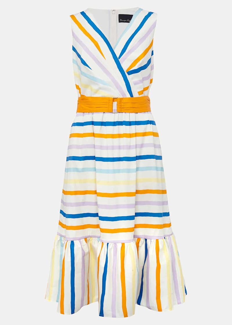 Phase eight faye striped dress sales