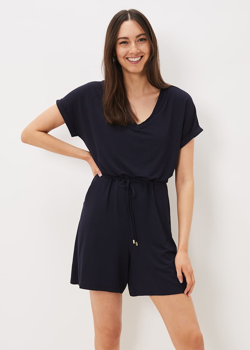 Jersey playsuit clearance