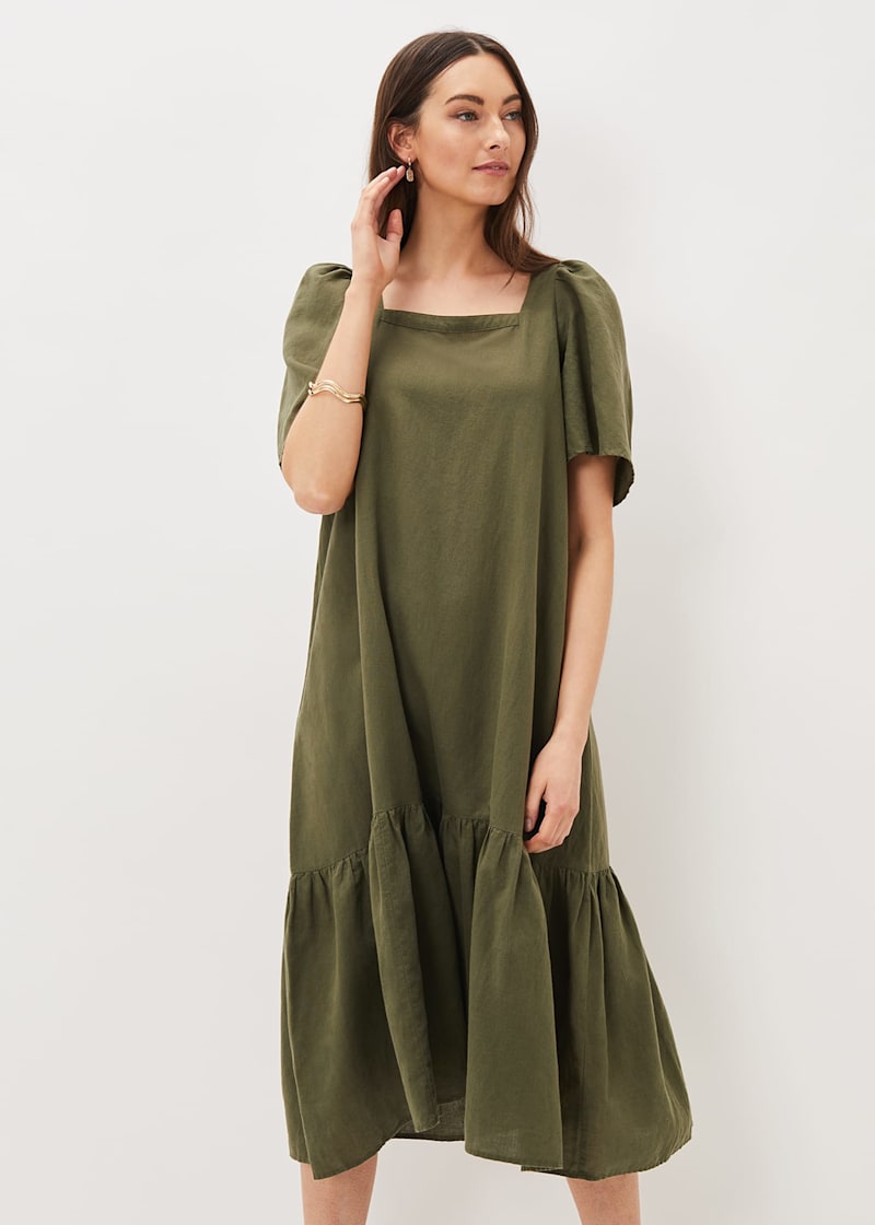 Claria Linen Dress