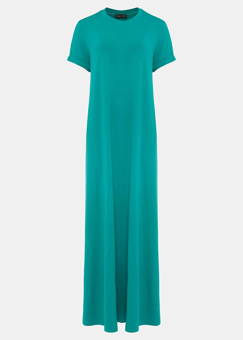 Long sleeve t store shirt maxi dress