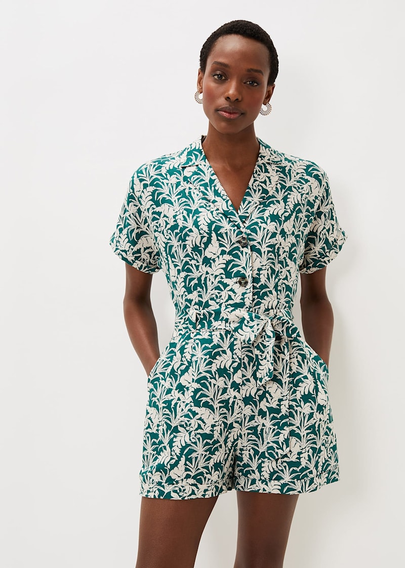Next animal print playsuit 2025