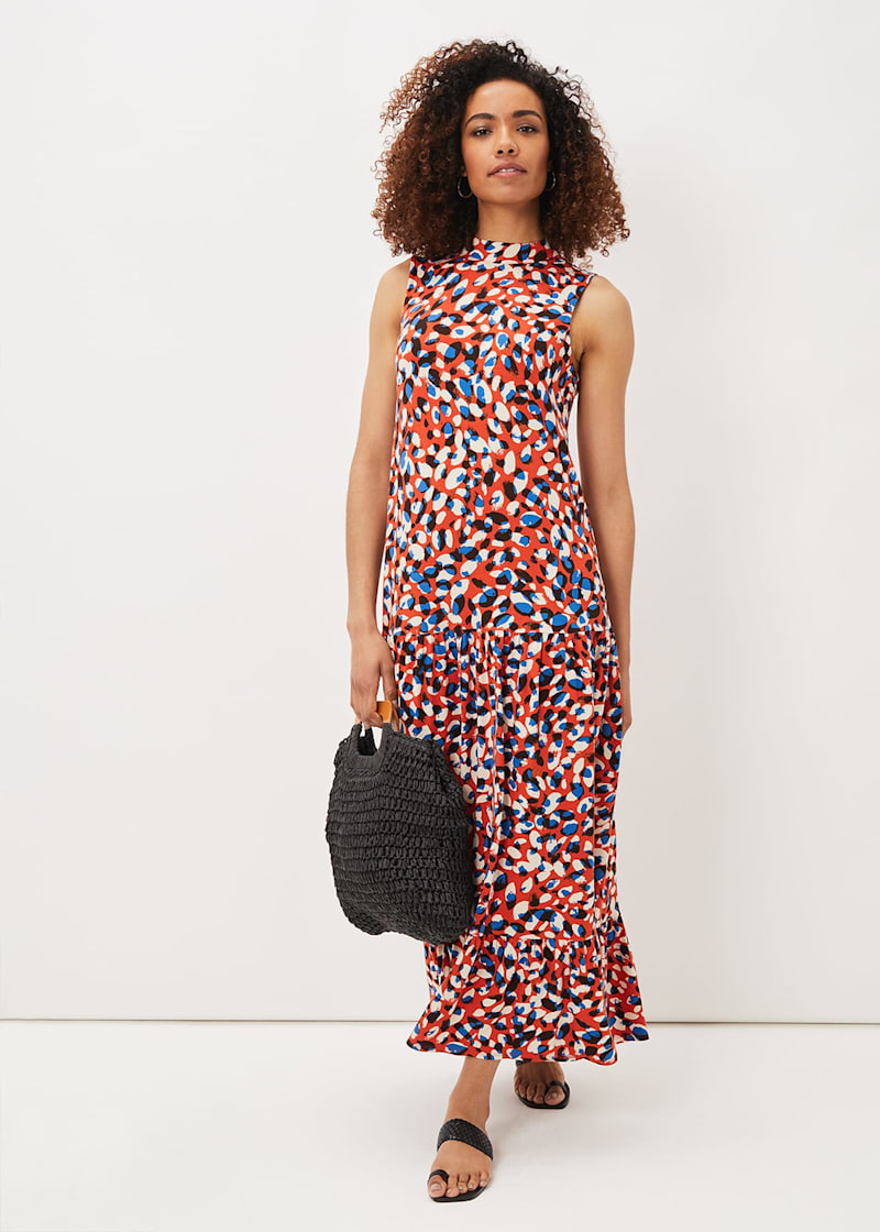 Topshop floral sleeveless dress discount